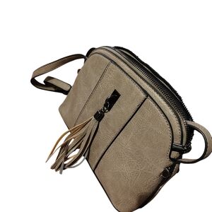 Elegant Cream Crossbody Bag